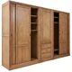 Sanded solid wood dresser, large wardrobe
