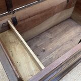 18th century walnut wedding chest