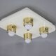 1970s Flush Mount Ceiling Light, Italy