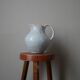 Vase with handle pitcher handmade pottery ceramic Wabi-Sabi Japandi Scandinavian countryside