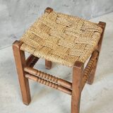 Vintage stool side table plant table