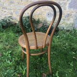 Thonet cane bistro chair