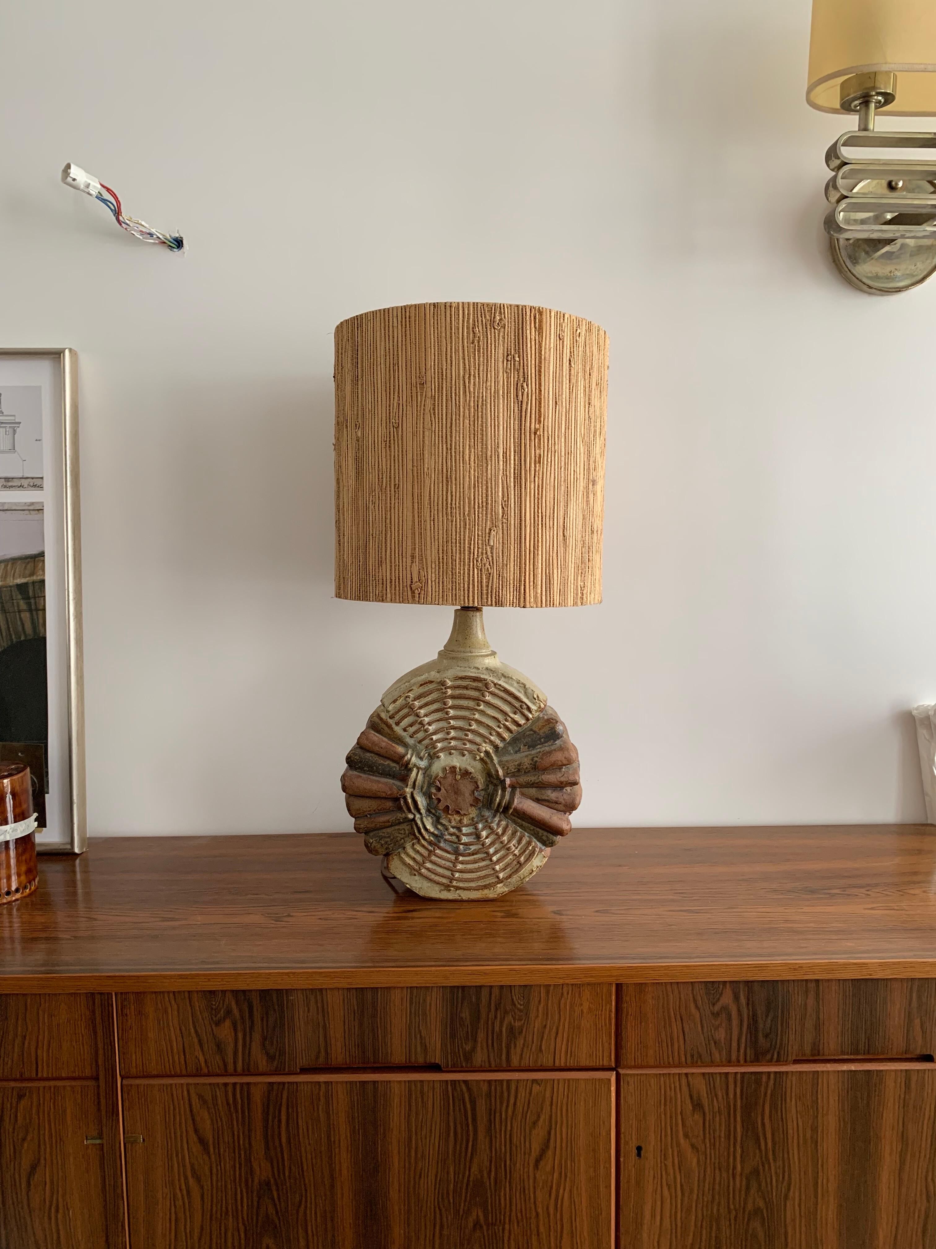 Bernard Rooke desk lamp with original shade, England, 1960.