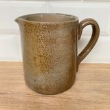 Pitcher, glazed stoneware broc