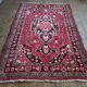Handmade Persian Hamadan rug 207x132cm
