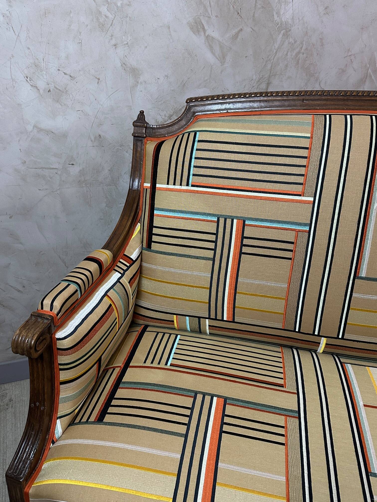 Louis XVI style sofa refurbished