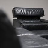 Living room set by Percival Lafer in leather Lafer SA Brazil