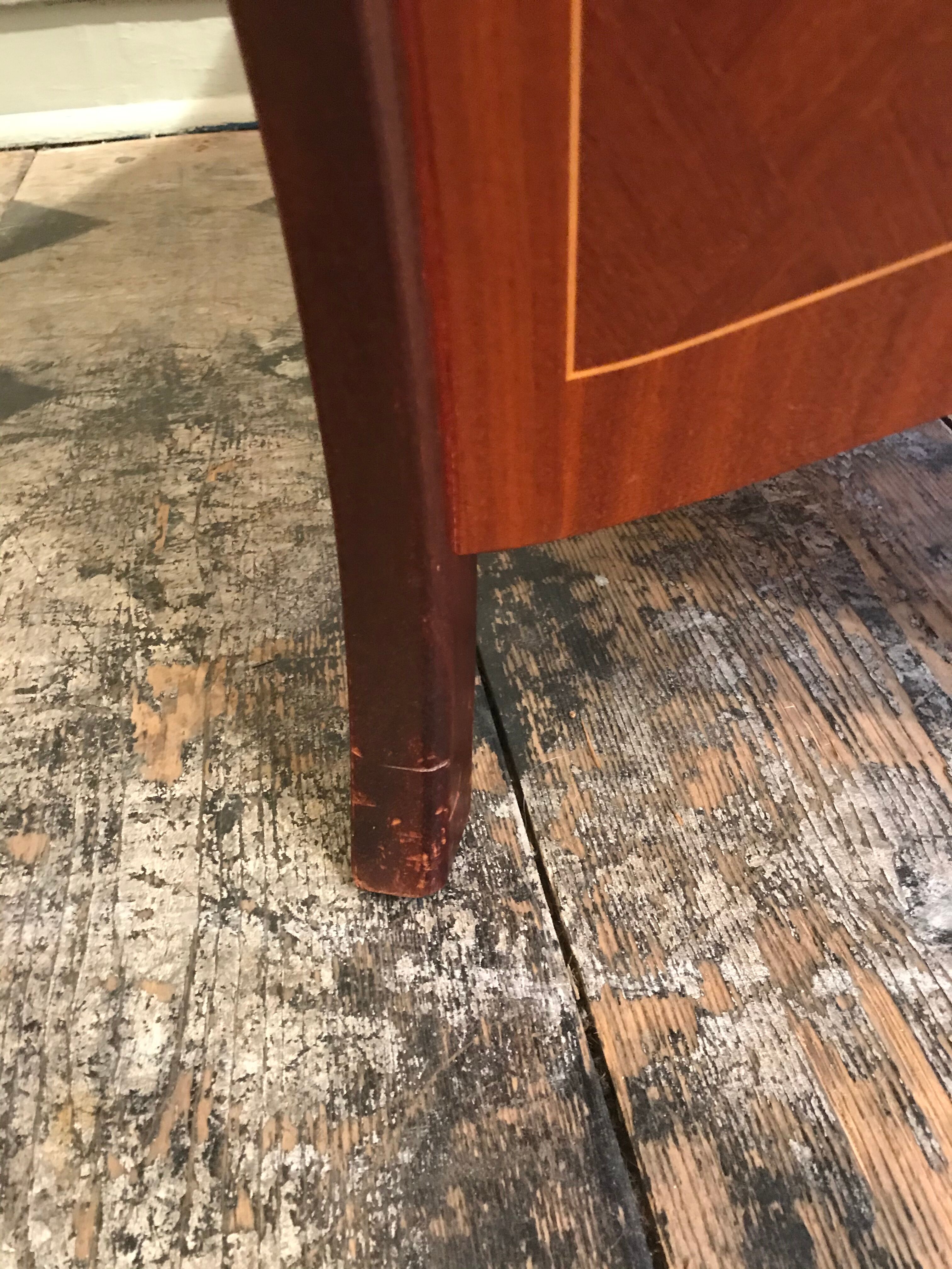 3-drawer neo-baroque commodus circa 1960 (pair available)