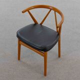 Fauteuil modèle 255 de Henning Kjaernulf pour Bruno Hansen