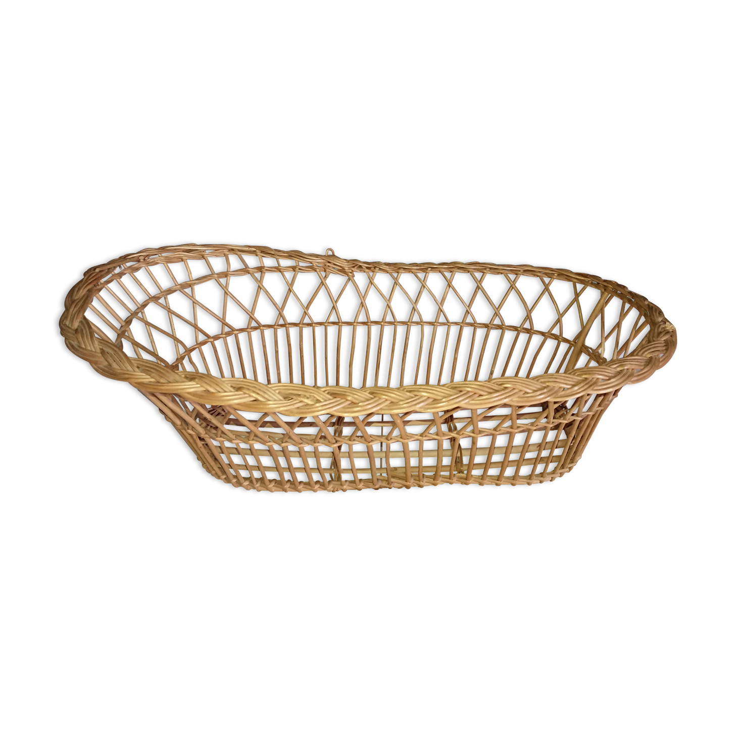 Rattan couffin to play the Doll 1960