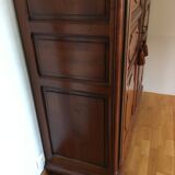 Solid cherry cabinet