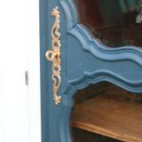 Renovated antique display cabinet