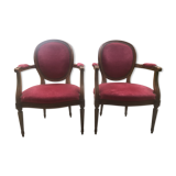 Pair of Louis XVI chairs