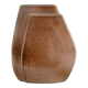 Enamelled ceramic flat vase design 80s - 90s