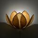 Vintage lotus sconce