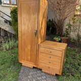 Asymmetrical Art Deco chest cabinet