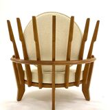 Armchair Guillerme and Chambron 1950s
