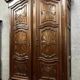 Baroque Louis XV style armoire in solid walnut circa 1880