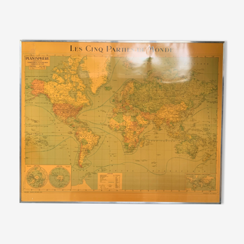 Taride map "the five parts of the World"