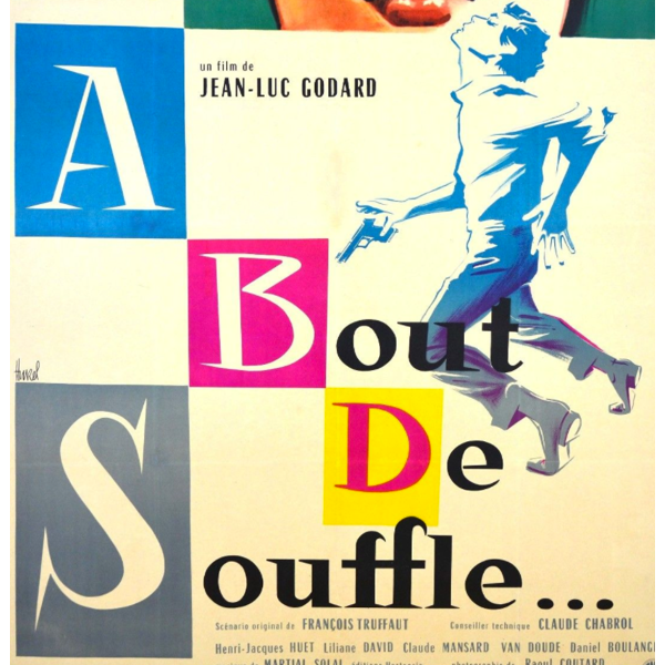 Affiche A Bout De Souffle 1959 Selency Affiche A Bout De Souffle 1959 Selency