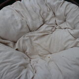 Vintage rattan easy chair