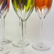 Baccarat, 6 verres Genova en cristal double couleur, 19 cm