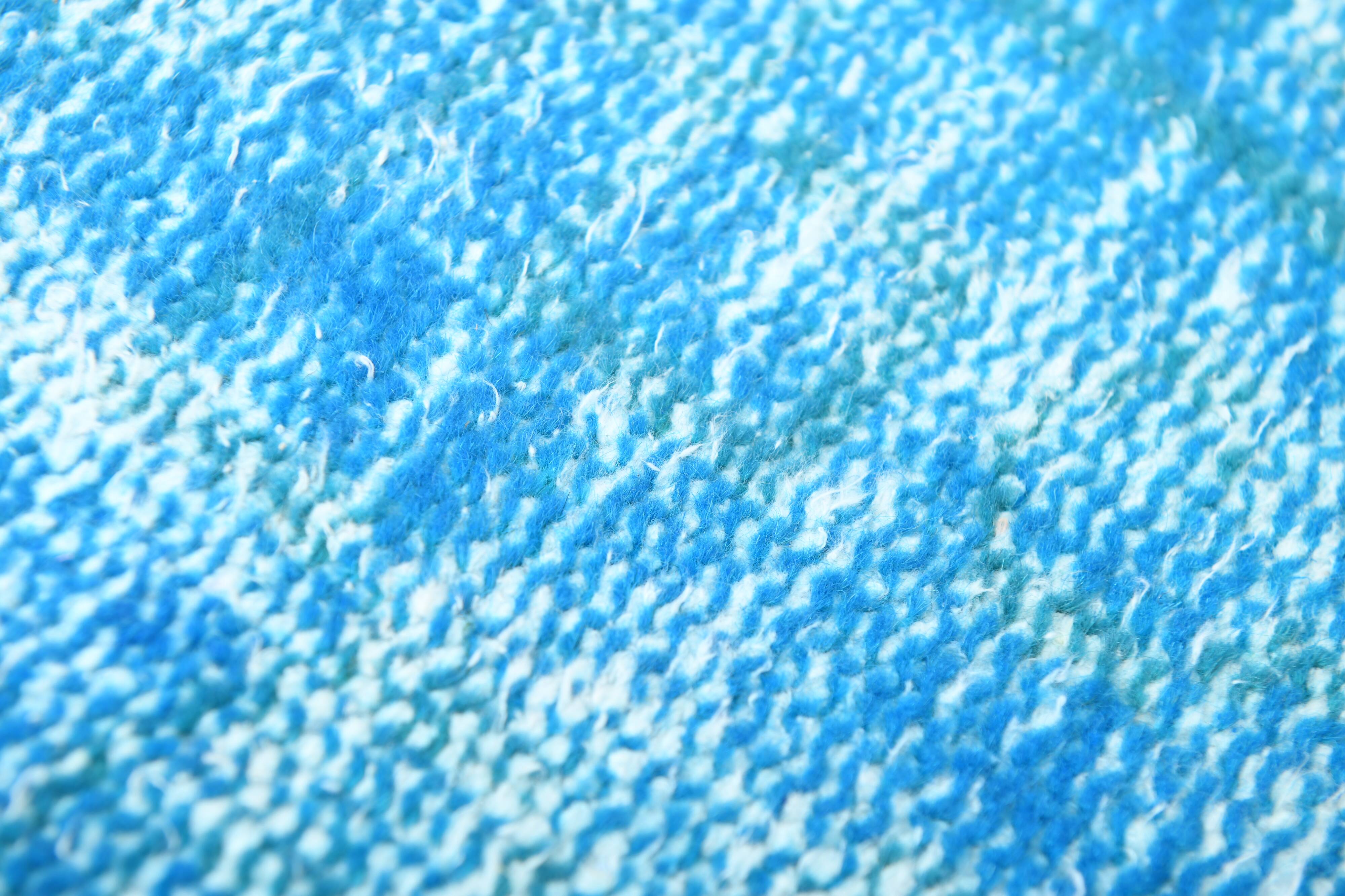 2x9 Sky Blue Classic Turkish Vintage Runner Rug, 56x268Cm