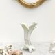 Limoges porcelain cone vase