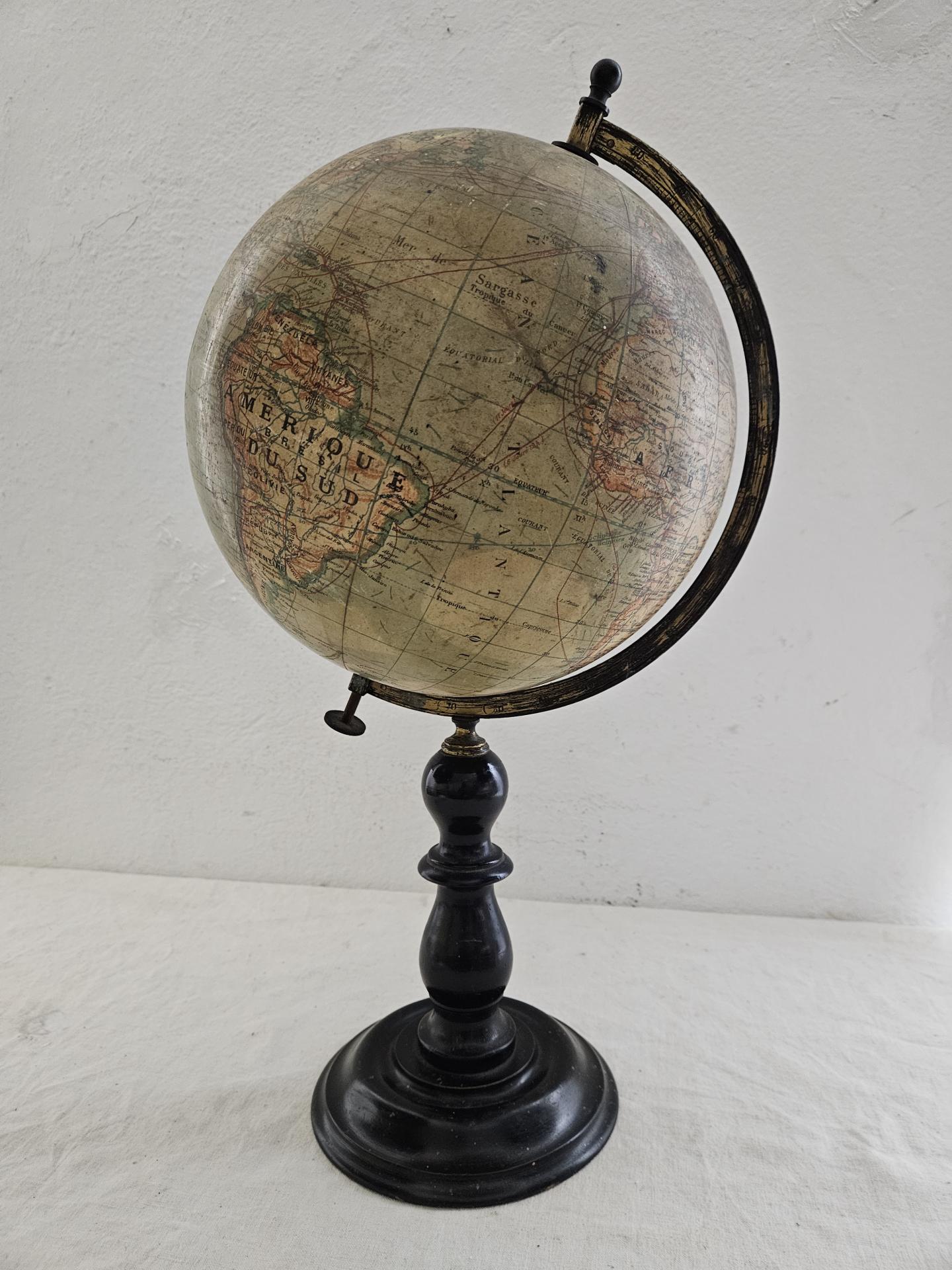 Globe terrestre Napoléon III