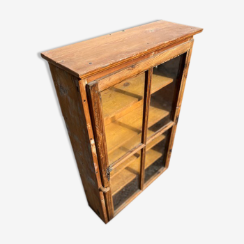 Vitrine en bois 1930/40