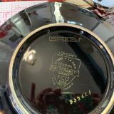Longwy collection plate the chinese pheasant decorated vintage and numbered hand