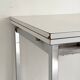 Vintage 1970s white formica extending table