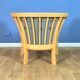 Mid century modern retro danish grey 'Maria' beech lounge armchair by Stouby