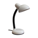 70's white veb narva desk lamp