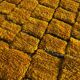 Moroccan wool Berber rug yellow rug
