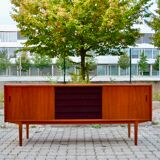 DAnish Modern Teak Model Trio Sideboard by Nils Jonsson for Hugo Troeds, 1960s