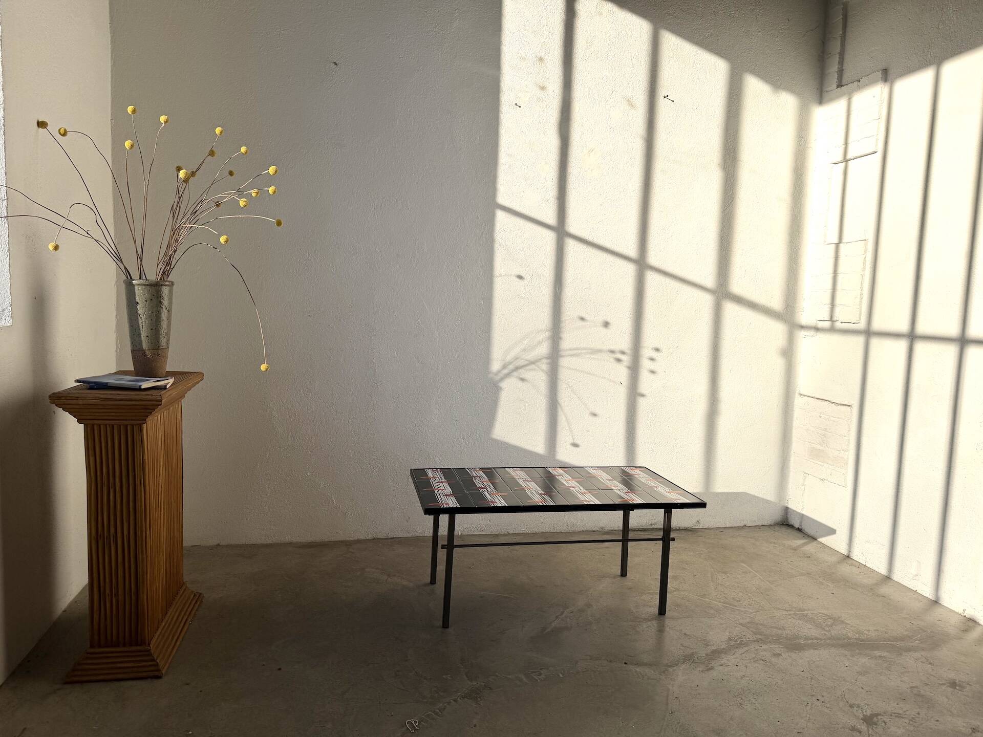 Glazed ceramic coffee table, Robert & Jean Cloutier ZG2, 1970s