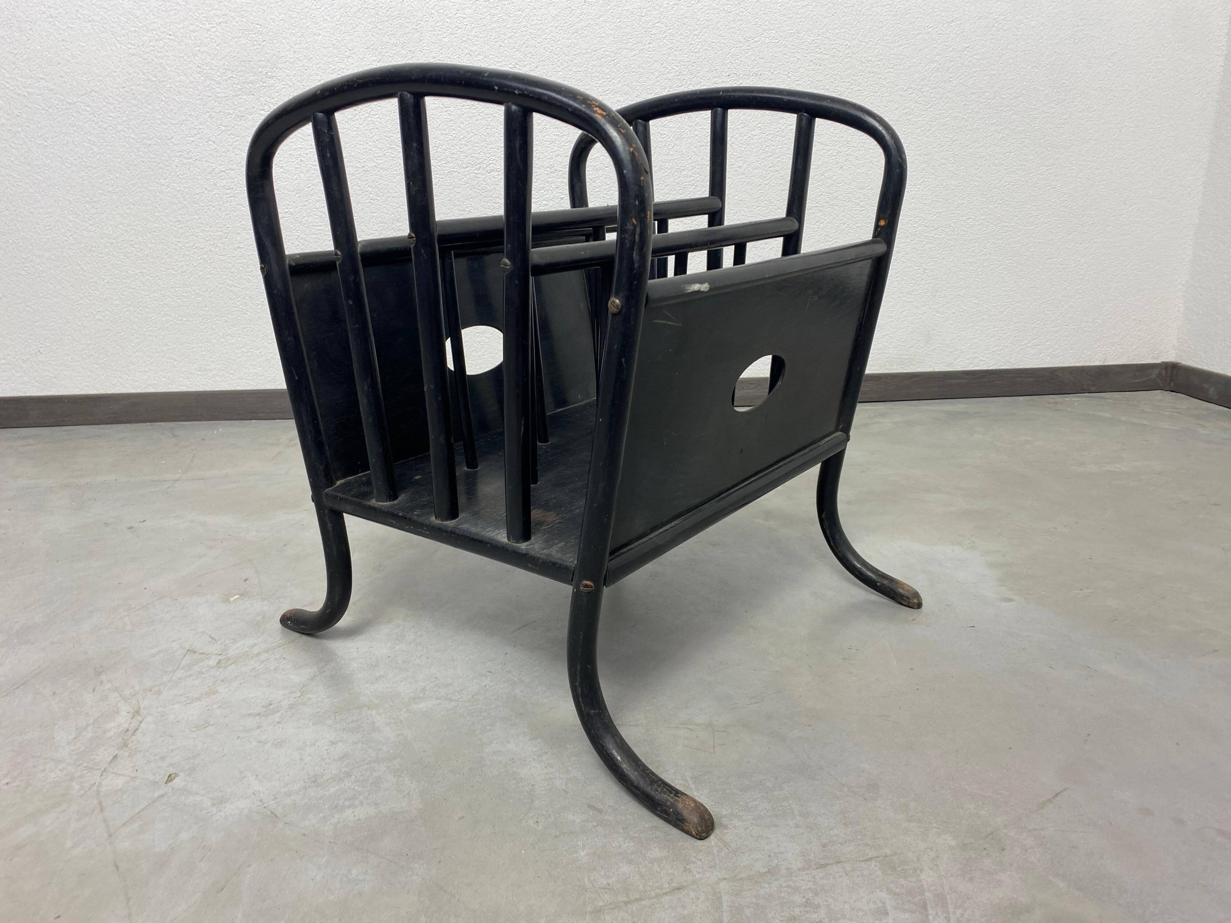 Magazine rack no. 11803 by Otto Prutscher for Thonet