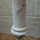 Lampe colonne en albâtre