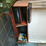 Enfilade meuble rangement disques vinyls hi-fi