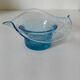 Open-edged bubble glass bowl