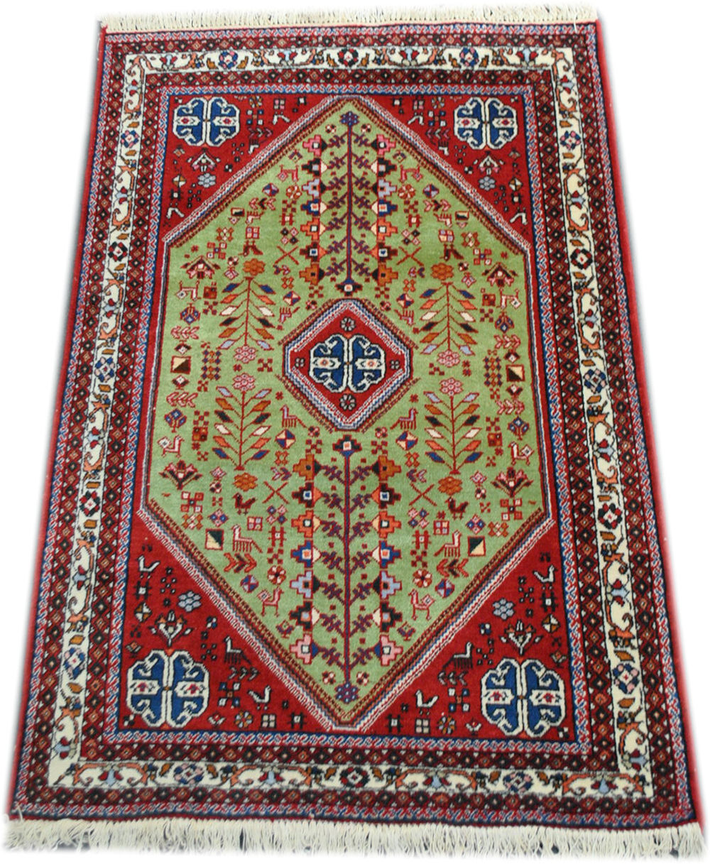 Authentic Persian rug mid-20th century 147 x 100 cm
