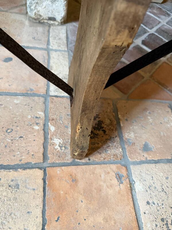 Banc de ferme rénové