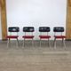 Set Of 4 Friso Kramer For Ahrend De Cirkel “Result” Dining Chairs, The Netherlands 1967