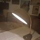 Orientable desk lamp 1960s metal gold metal stem