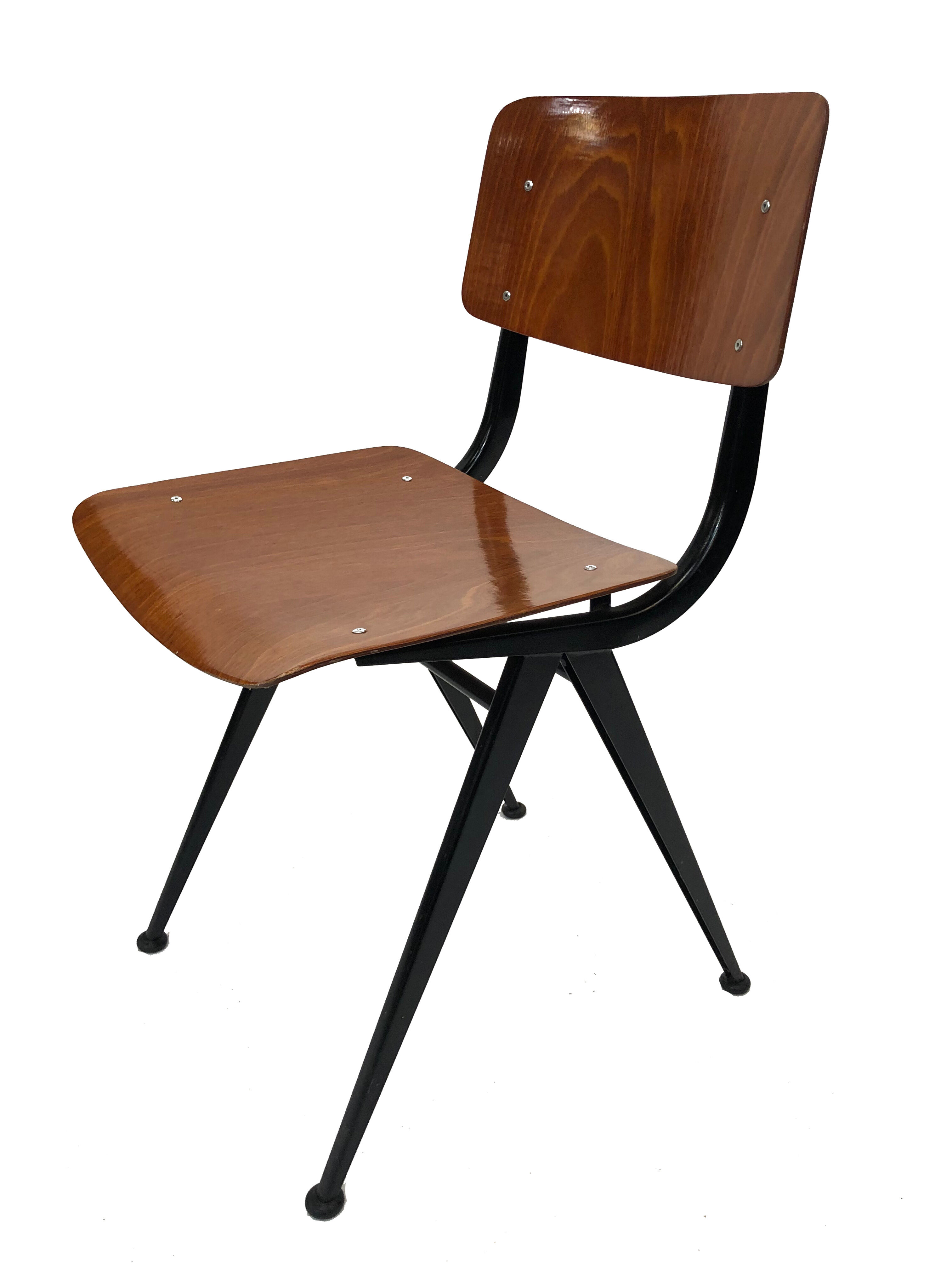 Eromes Marko vintage compass school chair