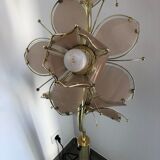 Lotus flower floor lamp