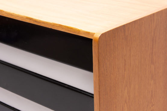 Mid-century modernist sideboard no. u-460 by Jiří Jiroutek, czechoslovakia