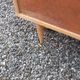 Vintage oak chest of drawers with 4 drawers from the 1960s.
