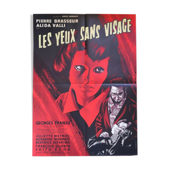 Movie poster "Eyes Without Face" George Franju 60x80cm 1960